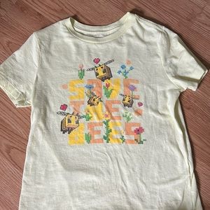save the bees minecraft shirt